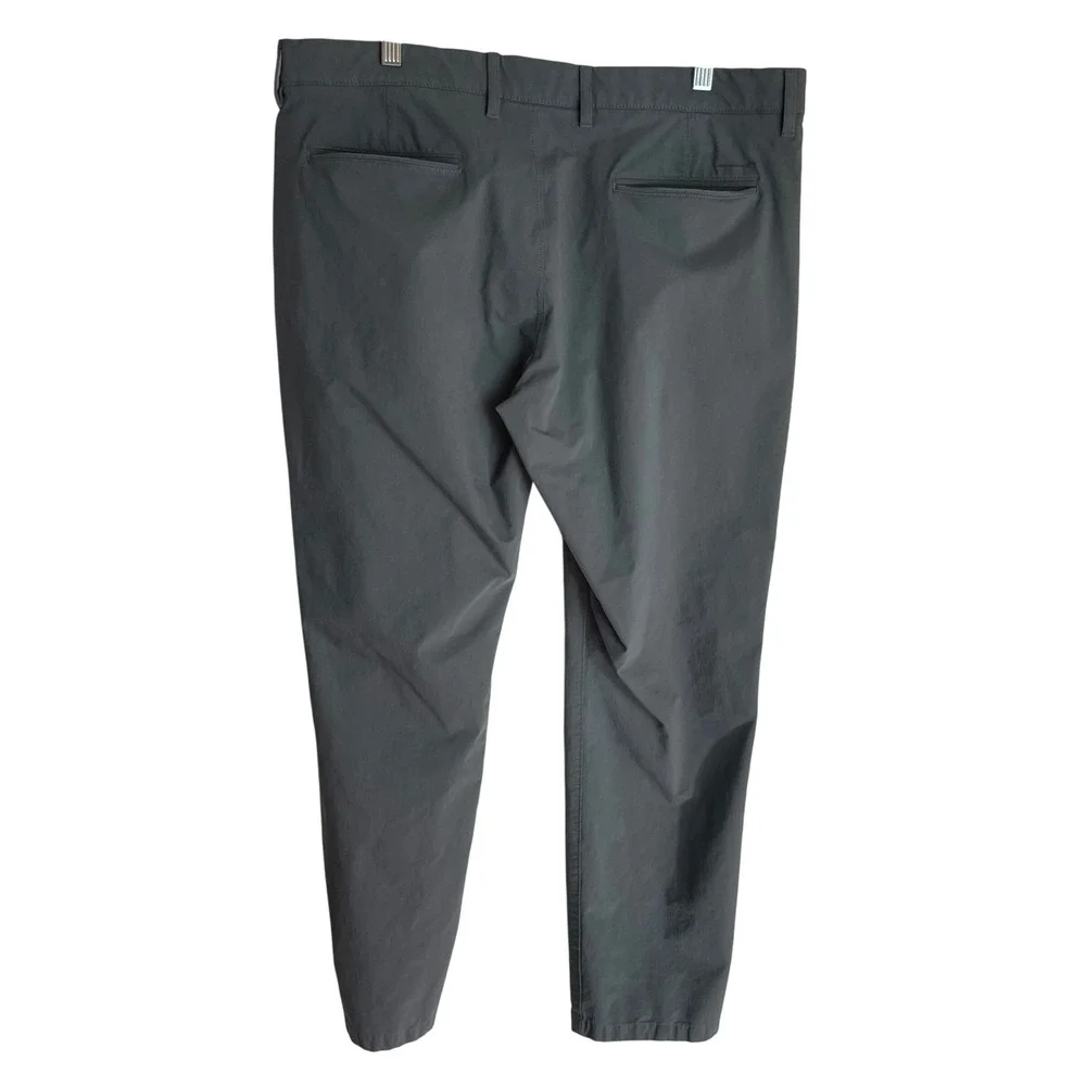 J Crew Mens Tech Pant Size 36 Slate Blue 770 Straight Fit Stretch Gorpcore